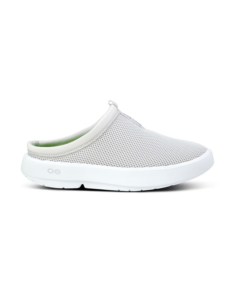 OOFOS WOMEN'S OOCOOZIE SPORT MULE-WHITE/GRAY
