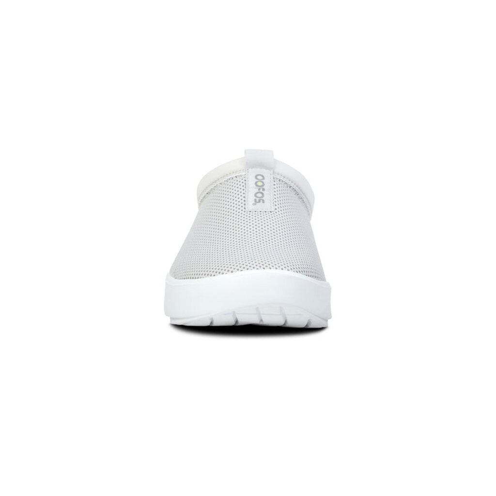 OOFOS WOMEN'S OOCOOZIE SPORT MULE-WHITE/GRAY