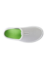 OOFOS WOMEN'S OOCOOZIE SPORT MULE-WHITE/GRAY