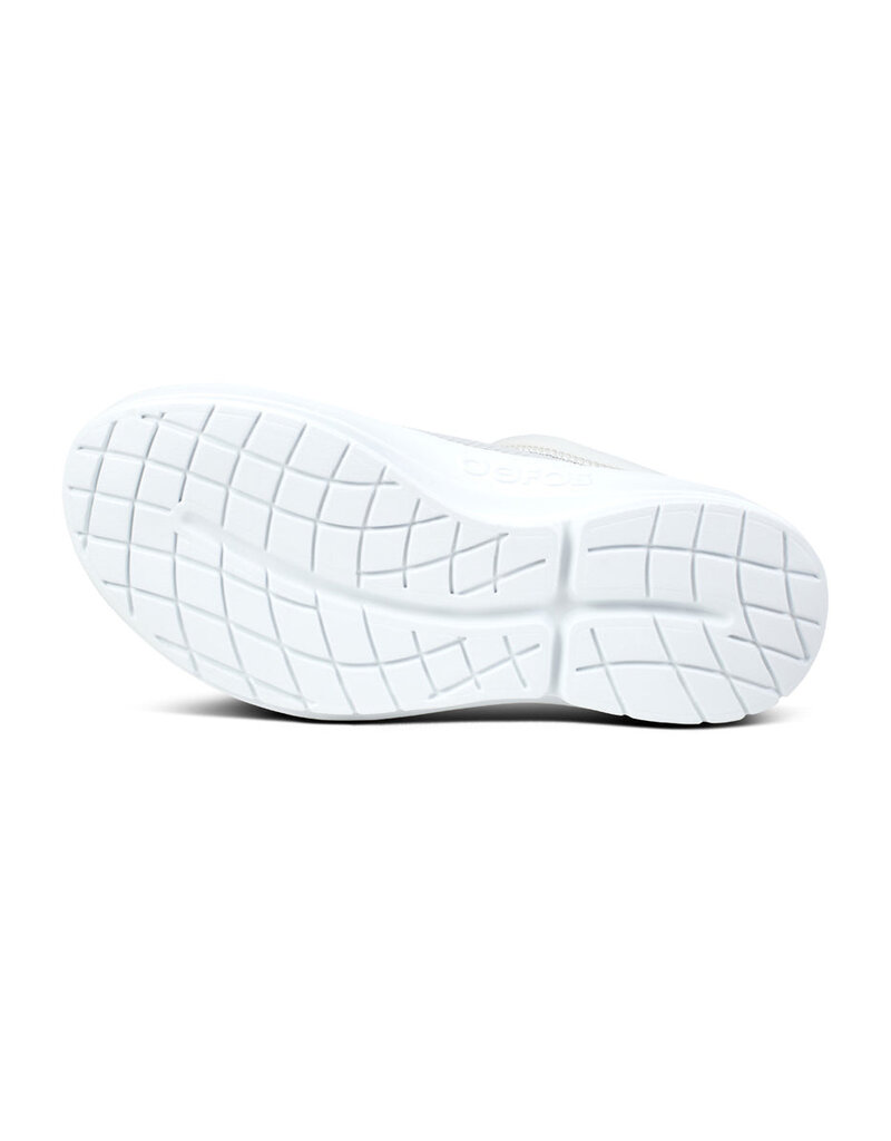 OOFOS WOMEN'S OOCOOZIE SPORT MULE-WHITE/GRAY