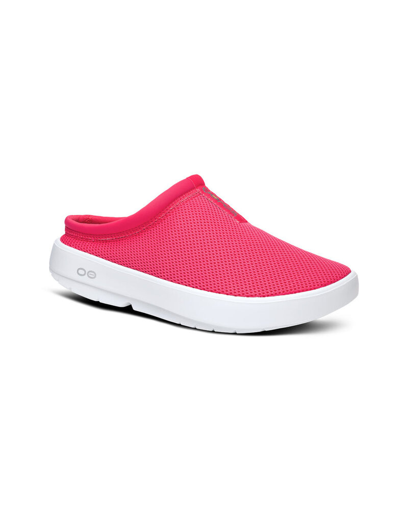 OOFOS WOMEN'S OOCOOZIE SPORT MULE-NEON BERRY