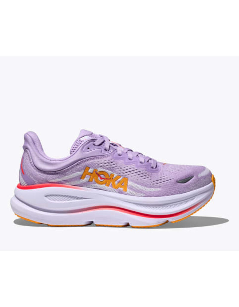 HOKA ONE ONE WOMEN'S BONDI 9-ASTER FLOWER/STARLIGHT GLOW