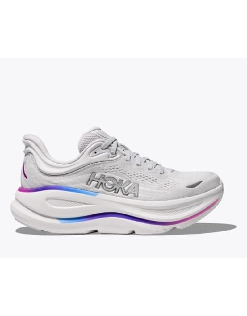 HOKA ONE ONE WOMEN'S BONDI 9-COSMIC GREY/WHITE