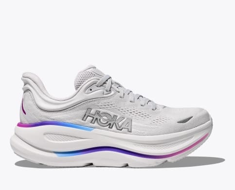 HOKA ONE ONE WOMEN'S BONDI 9-COSMIC GREY/WHITE