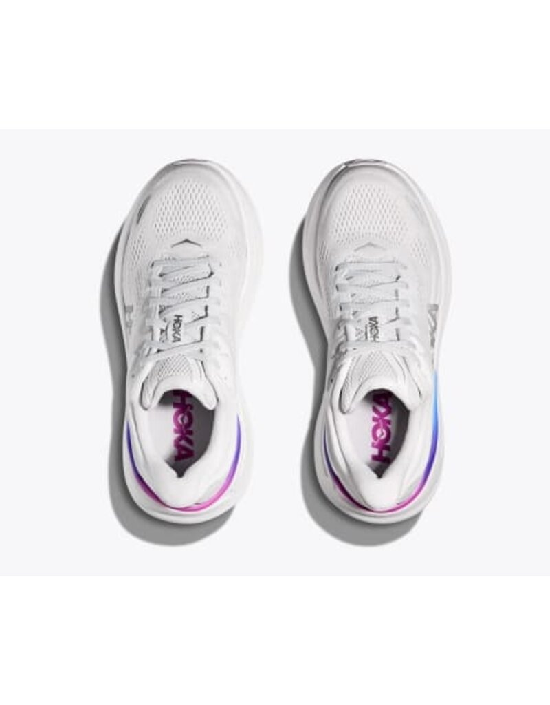 HOKA ONE ONE WOMEN'S BONDI 9-COSMIC GREY/WHITE