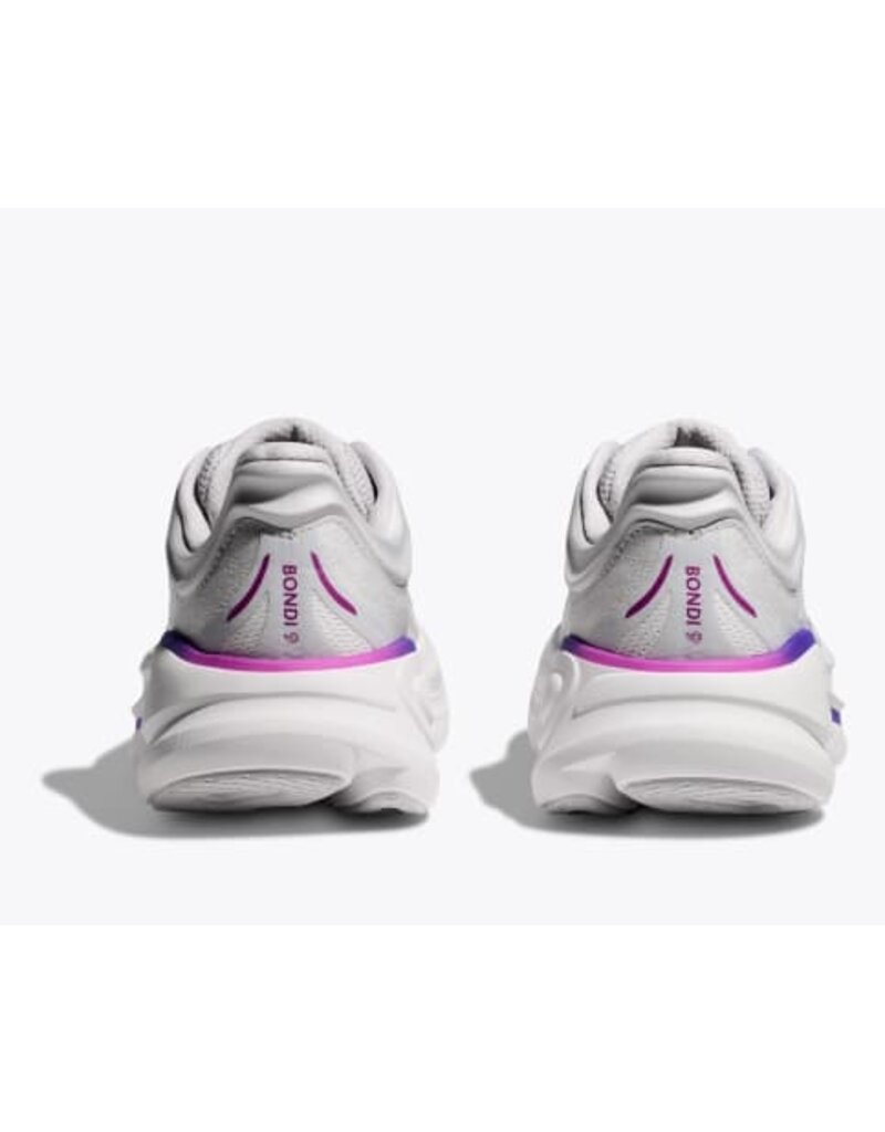 HOKA ONE ONE WOMEN'S BONDI 9-COSMIC GREY/WHITE