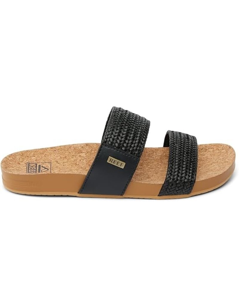 REEF WOMEN'S VISTA BRAID II-BLACK/TAN