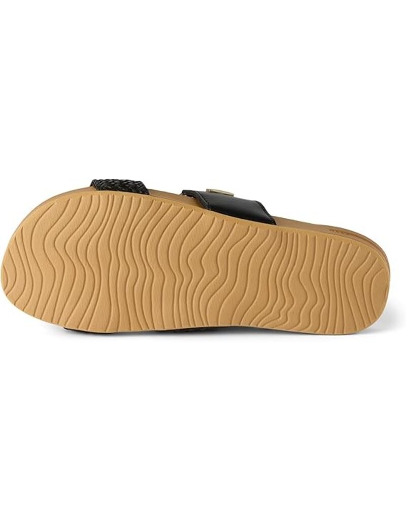 REEF WOMEN'S VISTA BRAID II-BLACK/TAN