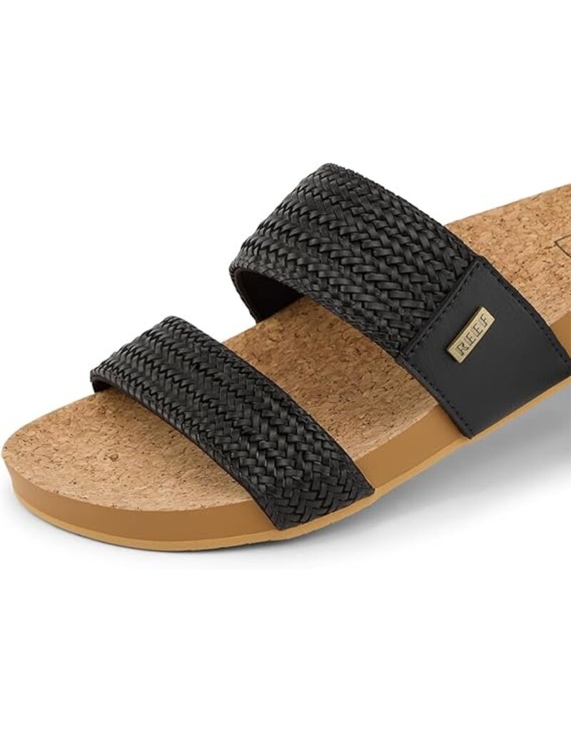 REEF WOMEN'S VISTA BRAID II-BLACK/TAN