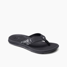 REEF WOMEN'S SANTA ANA-BLACK/WHITE