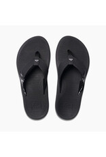 REEF WOMEN'S SANTA ANA-BLACK/WHITE
