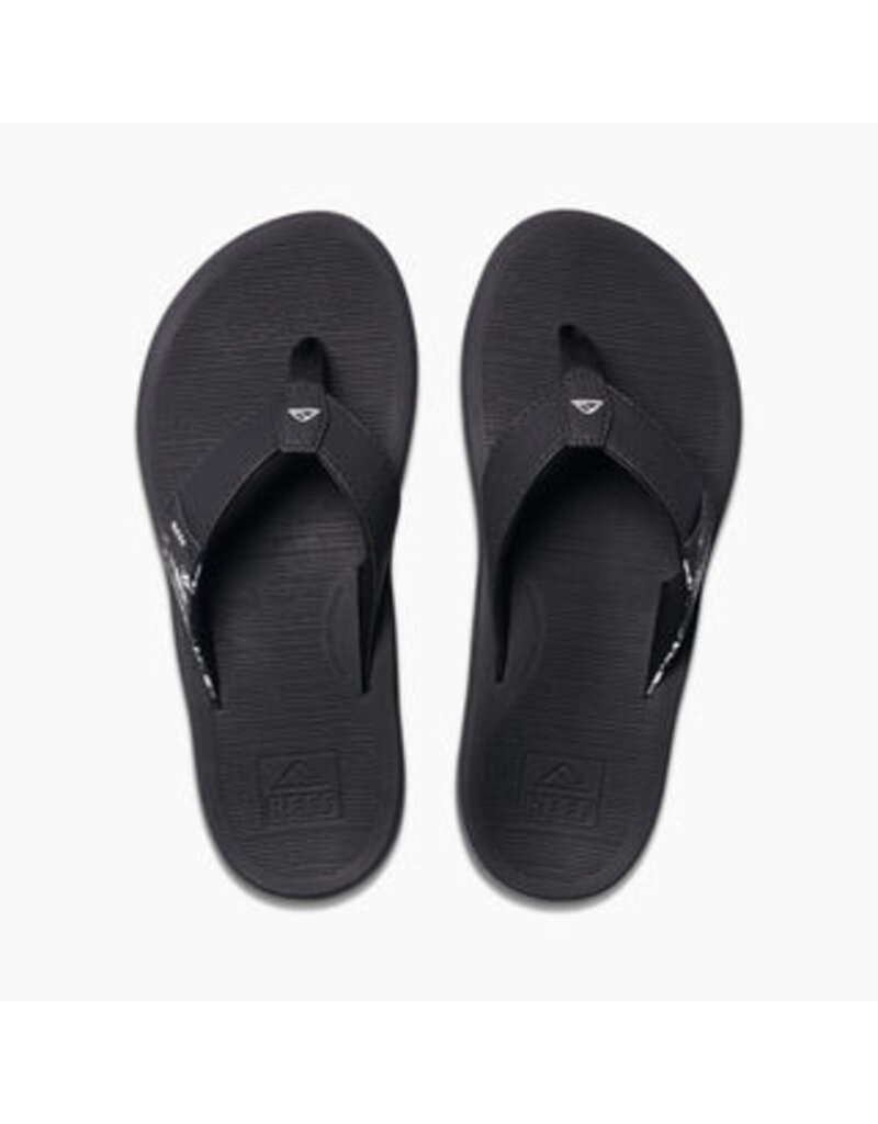 REEF WOMEN'S SANTA ANA-BLACK/WHITE