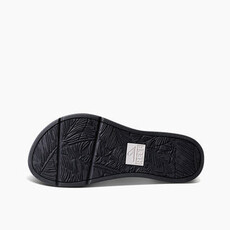 REEF WOMEN'S SANTA ANA-BLACK/WHITE