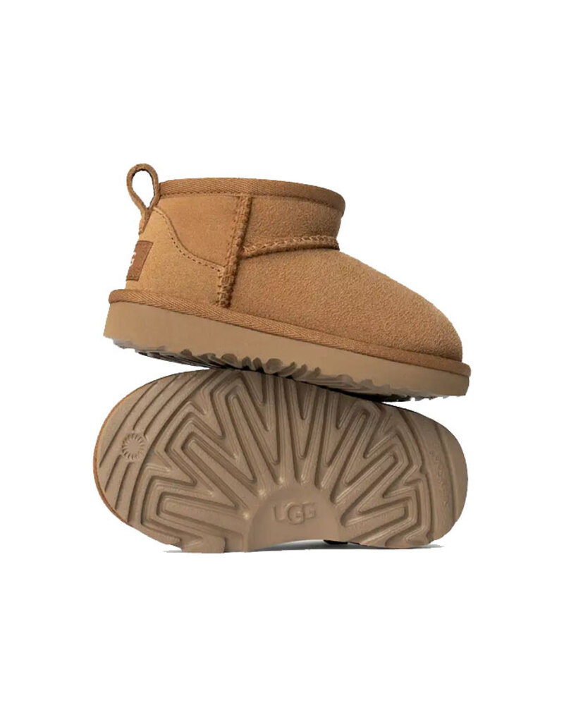 UGG KID'S CLASSIC ULTRA MINI-CHESTNUT