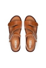 PIKOLINOS WOMEN'S MAHON 3 STRAP-BRANDY