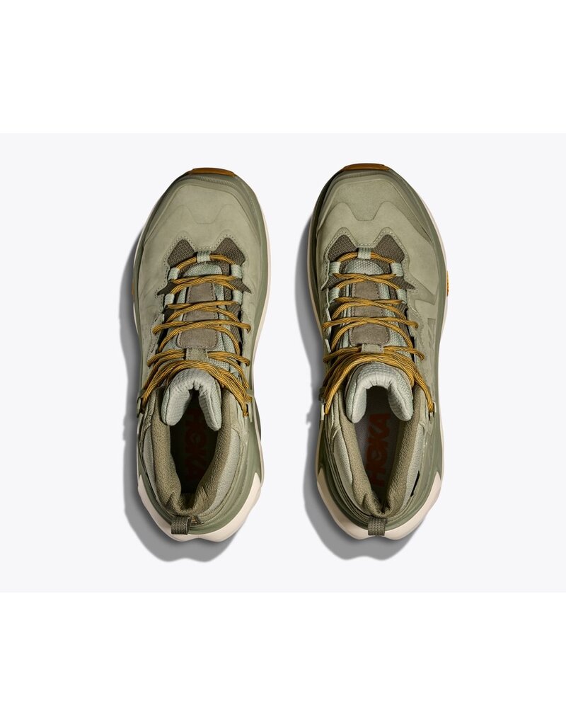 HOKA ONE ONE MEN'S KAHA 3 MID GTX SEA MOSS/OAT MILK