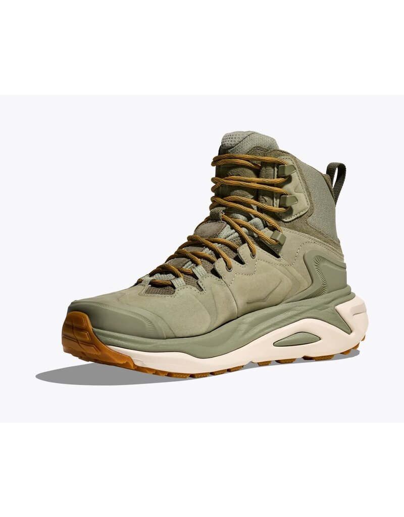HOKA ONE ONE MEN'S KAHA 3 MID GTX SEA MOSS/OAT MILK