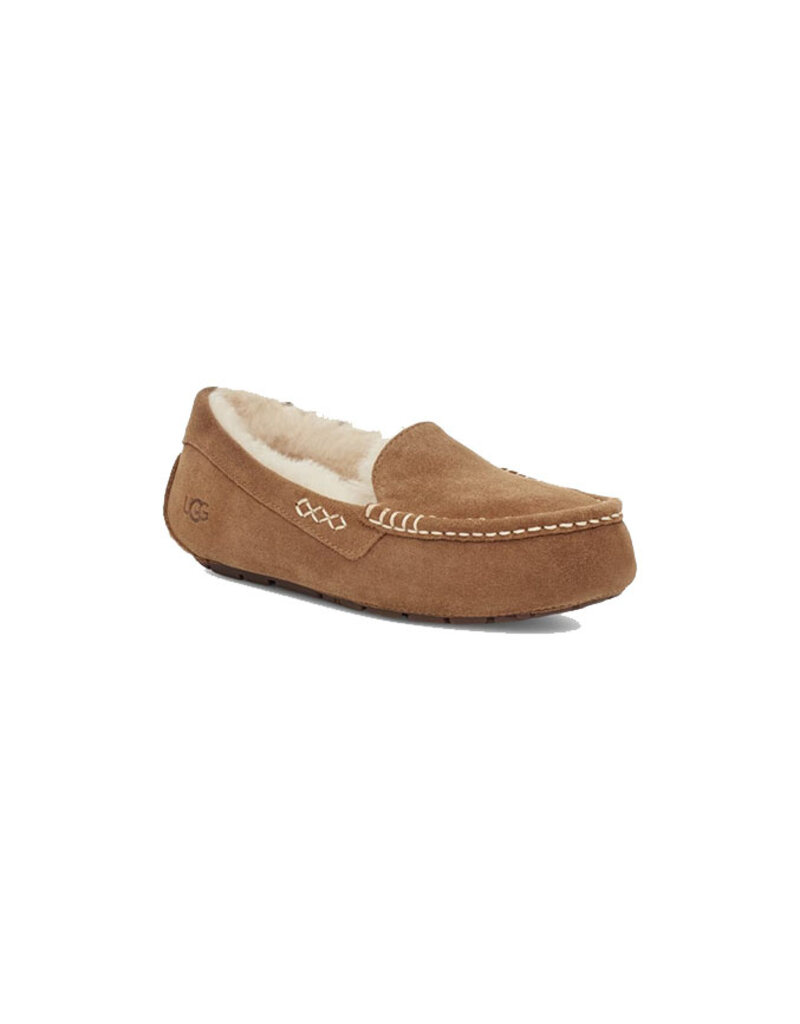 UGG WOMEN'S ANSLEY SLIPPER-CHESTNUT