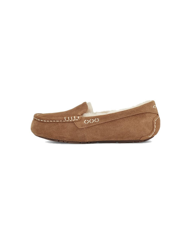 UGG WOMEN'S ANSLEY SLIPPER-CHESTNUT