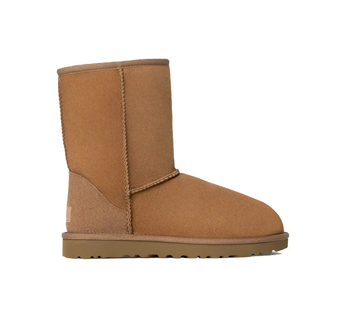 UGG WOMEN'S CLASSIC SHORT II-CHESTNUT