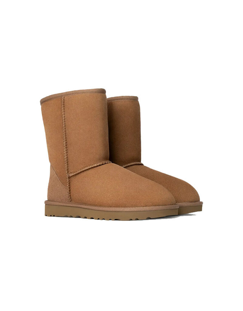 UGG WOMEN'S CLASSIC SHORT II-CHESTNUT