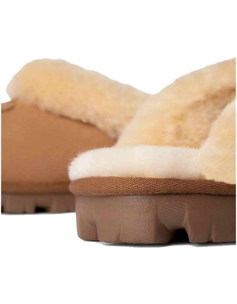 WOMEN'S COQUETTE SLIPPER-CHESTNUT - Bend Shoe Co WOMEN'S COQUETTE SLIPPER-CHESTNUT - Bend Shoe Co