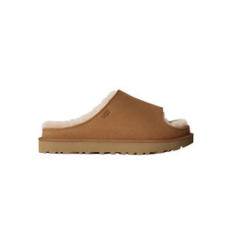 UGG WOMEN'S GREENPORT SLIDE-CHESTNUT