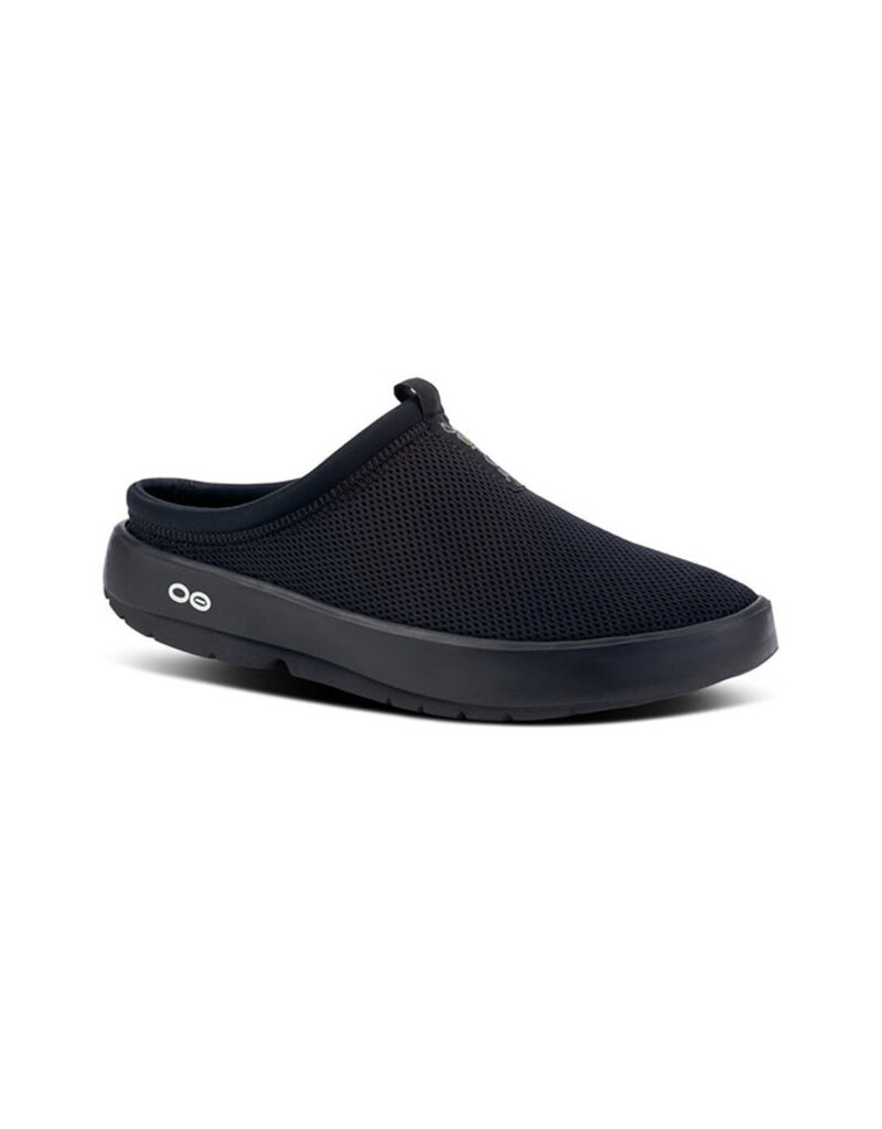 OOFOS MEN'S OOCOOZIE SPORT MULE-BLACK