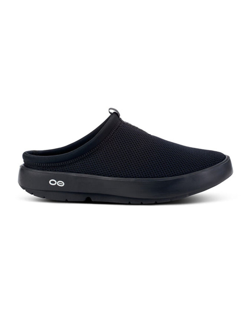 OOFOS MEN'S OOCOOZIE SPORT MULE-BLACK