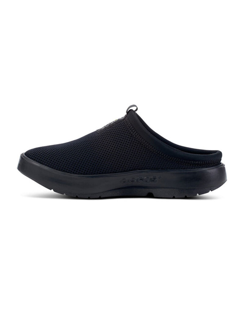 OOFOS MEN'S OOCOOZIE SPORT MULE-BLACK