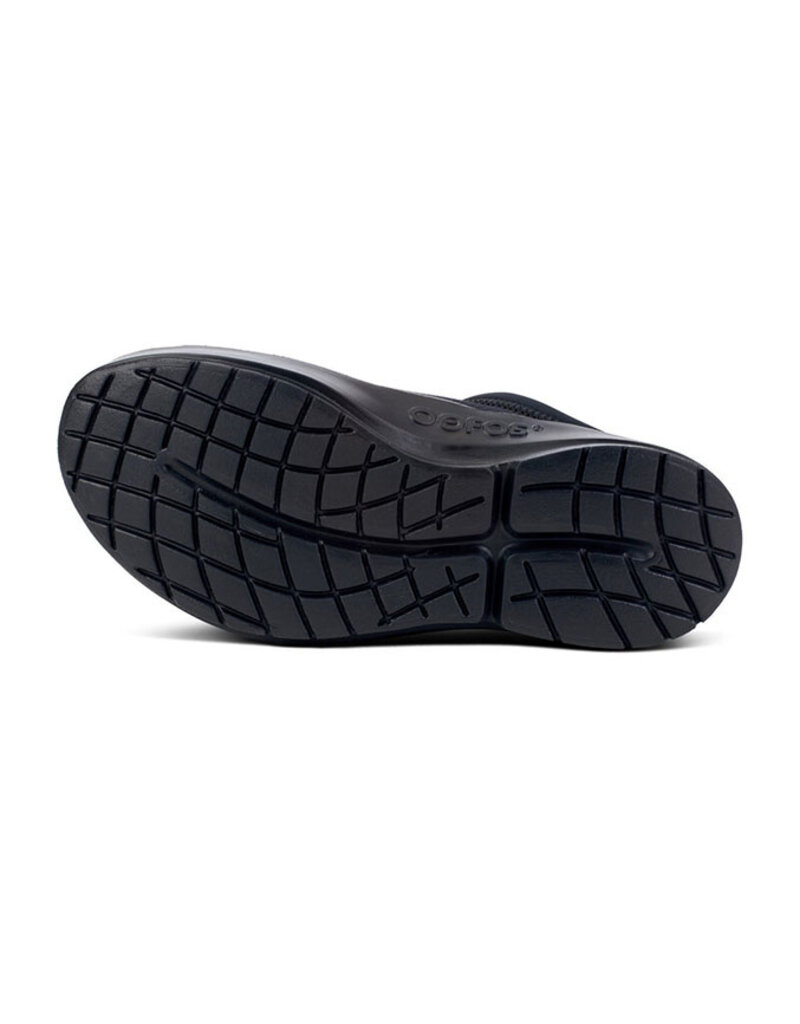 OOFOS MEN'S OOCOOZIE SPORT MULE-BLACK
