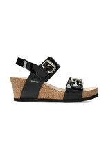 MEPHISTO WOMEN'S LISSANDRA-BLACK VERNIS