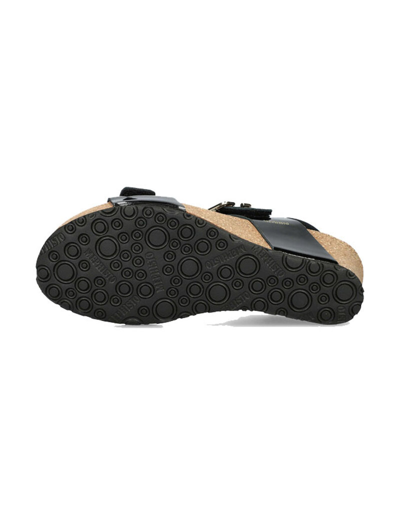 MEPHISTO WOMEN'S LISSANDRA-BLACK VERNIS