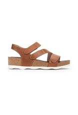 PIKOLINOS WOMEN'S MAHON 3 STRAP-BRANDY