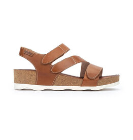 PIKOLINOS WOMEN'S MAHON 3 STRAP-BRANDY