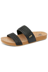 REEF WOMEN'S VISTA BRAID II-BLACK/TAN