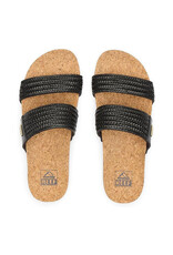 REEF WOMEN'S VISTA BRAID II-BLACK/TAN