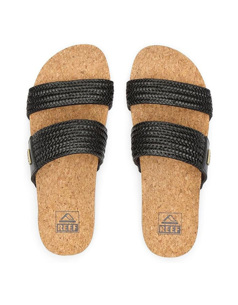 REEF WOMEN'S VISTA BRAID II-BLACK/TAN