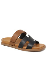 DJANGO & JULIETTE WOMEN'S NODETTE LEATHER-BLACK/TAN