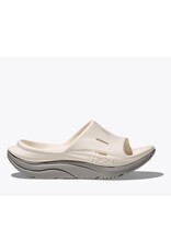 HOKA ONE ONE ORA RECOVERY SLIDE 3-ALABASTER/STARDUST
