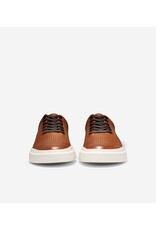 COLE HAAN MEN'S GRANDPRO RALLY LASER CUT SNEAKER BRITISH TAN/IVORY
