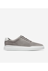 COLE HAAN MEN'S GRANDPRO RALLY LASER CUT SNEAKER IRON/OPTIC WHITE