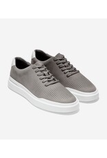COLE HAAN MEN'S GRANDPRO RALLY LASER CUT SNEAKER IRON/OPTIC WHITE