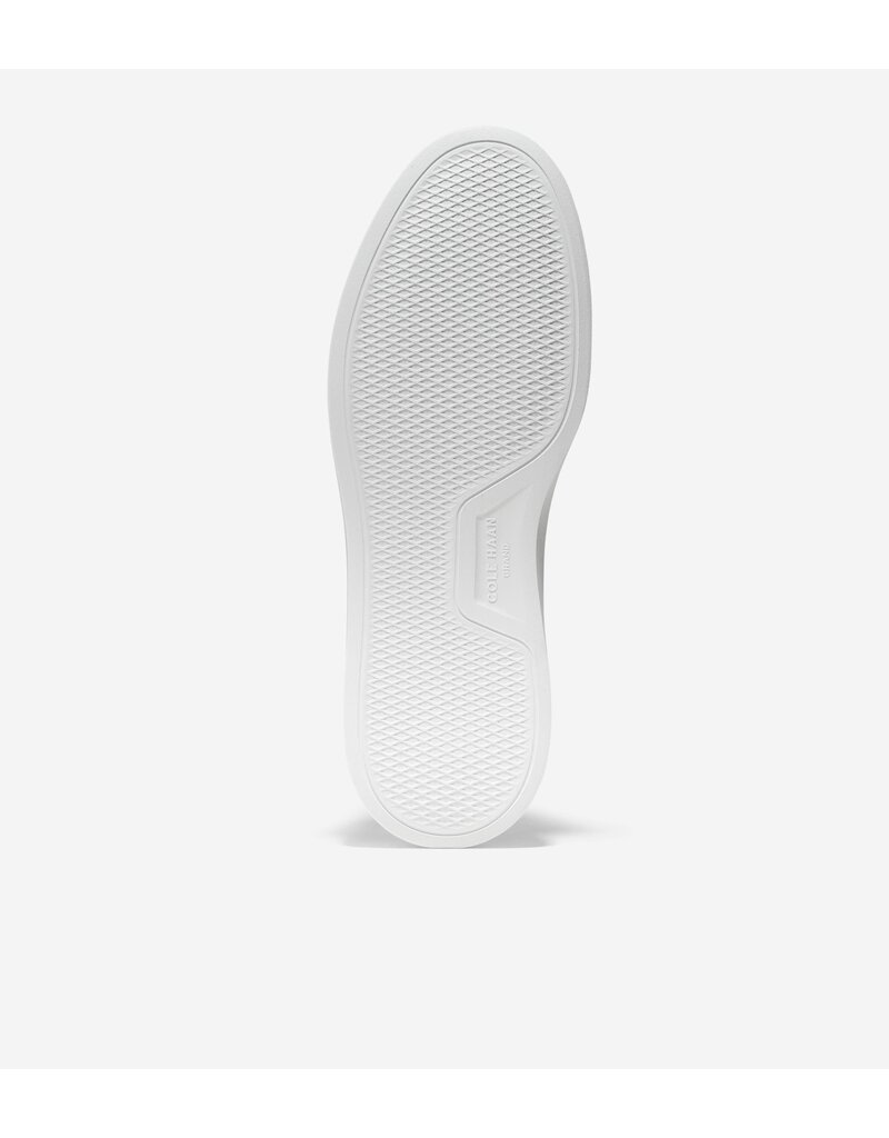 COLE HAAN MEN'S GRANDPRO RALLY LASER CUT SNEAKER IRON/OPTIC WHITE