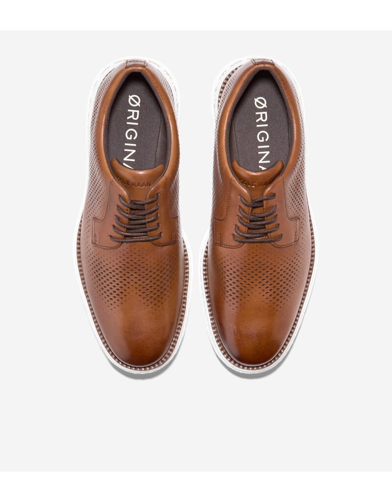 COLE HAAN MEN'S ORIGINAL GRAND 2.0-BRITISH TAN/OPTIC WHITE