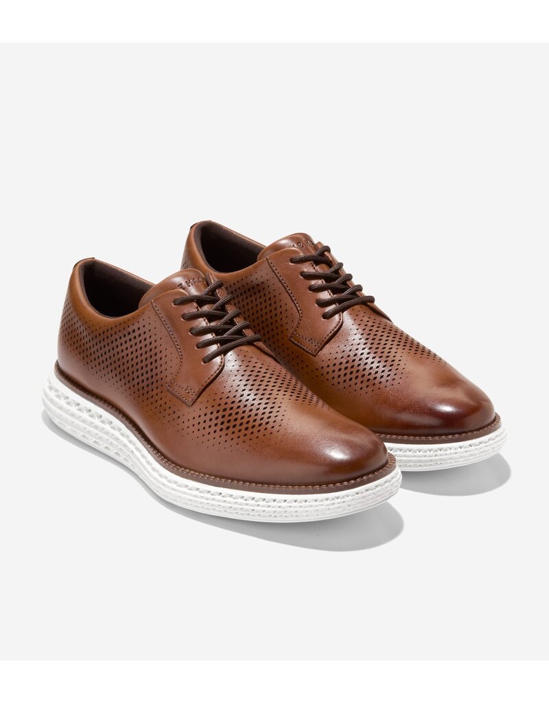 COLE HAAN MEN'S ORIGINAL GRAND 2.0-BRITISH TAN/OPTIC WHITE