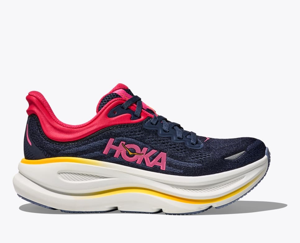 HOKA ONE ONE WOMEN'S BONDI 9-VARSITY NAVY/NAUTICAL DUSK