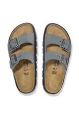 BIRKENSTOCK ARIZONA CHUNKY SUEDE-BASALT GRAY