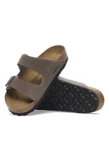 BIRKENSTOCK ARIZONA SUEDE/OILED LEATHER-CONCRETE GRAY/IRON