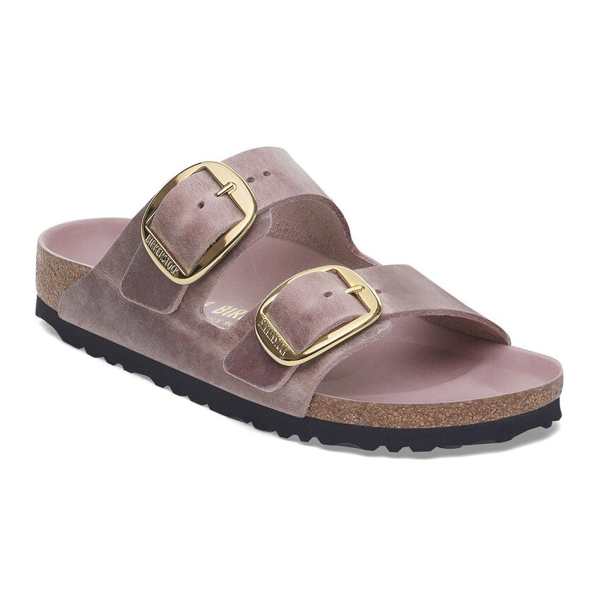 BIRKENSTOCK ARIZONA BIG BUCKLE OILED LEATHER-LAVENDER
